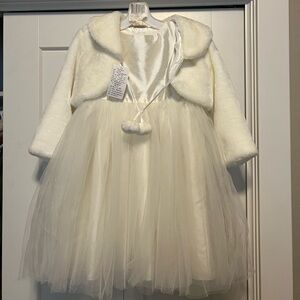 David’s Bridal flower girl dress